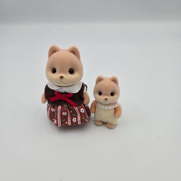 Calico Critters Caramel Dog Family, Set of 4 Collectible Doll Figures - Picture 3 of 5